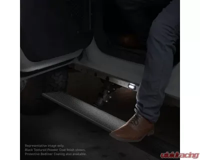 Go Rhino E1 Electric Running Board Kit Bedliner Coating Dodge | Ram 1500 4dr Crew Cab Pickup 2009-2023 - 20420687T