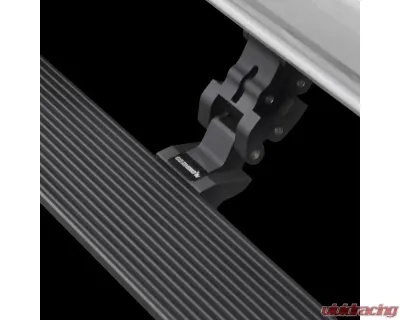Go Rhino E1 Electric Running Board Kit Textured Black Chevrolet Colorado | GMC Canyon 4dr Crew Cab Pickup 2015-2022 - 20423580PC