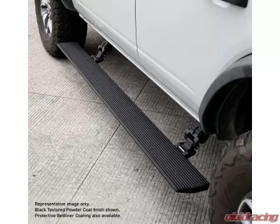Go Rhino E1 Electric Running Board Kit Bedliner Coating Chevrolet Colorado | GMC Canyon 4dr Crew Cab Pickup 2015-2022 - 20423580T
