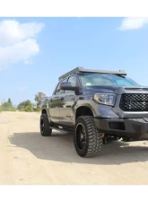 Go Rhino Ceros Low Profile Roof Rack Textured Black Aluminum for 2016-2021 Toyota Tundra                                     - 5933120T - Image 5