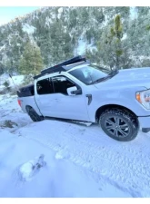 Go Rhino Ceros Low Profile Roof Rack Textured Black for Ford F-150 2021-2023                                     - 5933140T - Image 3