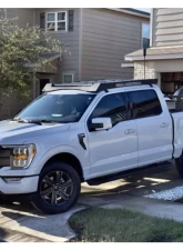 Go Rhino Ceros Low Profile Roof Rack Textured Black for Ford F-150 2021-2023                                     - 5933140T - Image 4