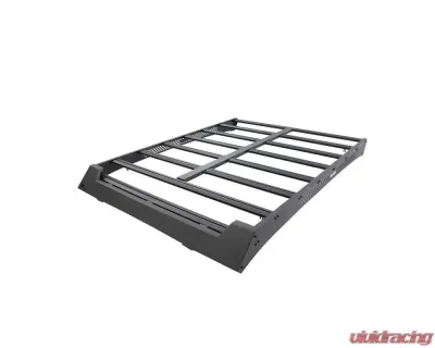 Go Rhino Ceros Low Profile Roof Rack Textured Black Toyota Tundra 4dr Crew Cab Pickup 2022-2024 - 5933180T