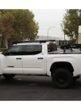 Go Rhino Ceros Low Profile Roof Rack Textured Black Toyota Tundra 4dr Crew Cab Pickup 2022-2024                                     - 5933180T - Image 8