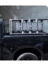 Go Rhino XRS Overland Xtreme Rack Full-Size Trucks Textured Black Ram | Chevrolet | GMC 2014-2024                                     - 5952000T - Image 13