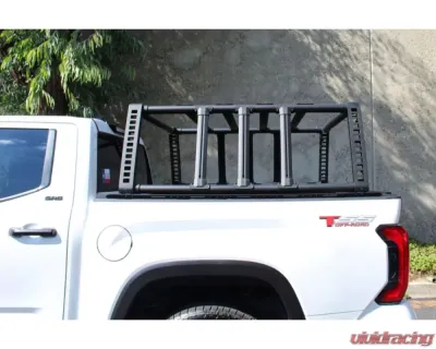 Go Rhino XRS Overland Xtreme Rack Full-Size Trucks Textured Black Ram | Chevrolet | GMC 2014-2024 - 5952000T