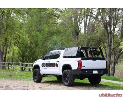 Go Rhino XRS Overland Xtreme Rack Full-Size Trucks Textured Black Ram | Chevrolet | GMC 2014-2024 - 5952000T