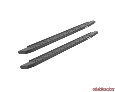 Go Rhino 73" Long RB30 Running Boards Only Textured Black Jeep Wrangler | Ford Bronco 2018-2023 - 69600073PC