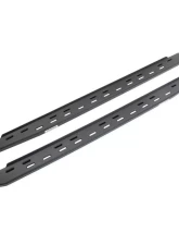 Go Rhino 73" Long RB30 Slim Line Running Boards Only Textured Black Jeep Wrangler | Ford Bronco 2018-2023                                     - 69600073SPC - Image 3