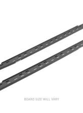 Go Rhino 80" Long RB30 Slim Line Running Boards Only Bedliner Coating Dodge | Ram | Chevrolet 1999-2024                                     - 69600080ST - Image 3