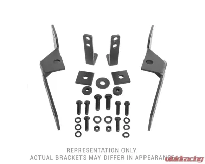 Go Rhino Brackets for RC3 & RC4 LR Skid Plate  Chevrolet 2015-2018 - 561760TK