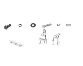 Go Rhino Brackets for Dominator Cab-Length SideSteps Ford Ranger 2013-2020