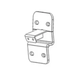 Go Rhino Brackets for Dominator Cab-Length SideSteps