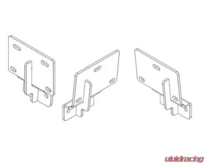 Go Rhino Brackets for Dominator Cab-Length SideSteps Ram 1500 2019-2020 - D64306TK