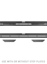 Go Rhino 80" Long Dominator Xtreme DT Side Steps Boards Only Textured Black Ram | Dodge | Chevrolet 1999-2024                                     - DT60080T - Image 4