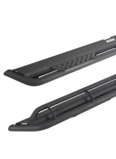 Go Rhino 87" Long Dominator Xtreme DT Side Steps Boards Only Textured Black Dodge Ram | Jeep | Chevrolet | GMC 1999-2024                                     - DT60087T - Image 4