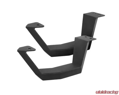 Go Rhino RB20 Running Boards with Drop Steps, Black Textured Powdercoat, Ford Ranger 2013-2019 - 6903688020PC