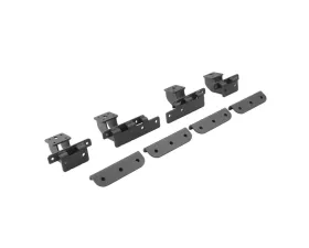 Go Rhino Brackets for Dominator Cab-Length SideSteps Jeep Wrangler 2018-2020