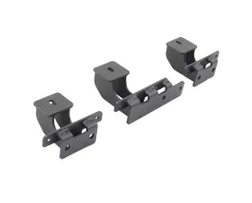 Go Rhino Brackets for Dominator Cab-Length SideSteps Jeep Wrangler 2018-2020
