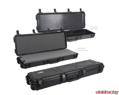 Go Rhino Xventure Gear Hard Case - Long Box 44.52"x16.32"x6.1", Black, Waterproof - XG451607