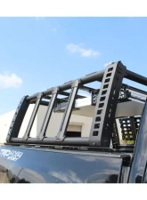 Go Rhino XRS/SRM Folding Table Brackets, Textured Black, Mild Steel, No Drilling Required                                     - 5950050T - Image 7