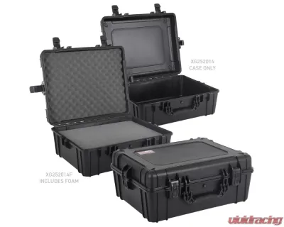 Go Rhino Xventure Gear Hard Case Large Box 24.53"x19.55"x9.9" Black Polypropylene - XG252010