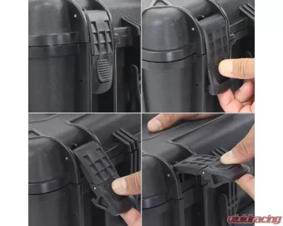 Go Rhino Xventure Gear Hard Case - X-Large Black Box (24.58"x19.58"x13.72") - XG252014