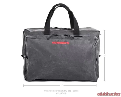 Go Rhino Xventure Gear Recovery Bag Large - Grey Waxed Canvas, Limited Lifetime Warranty - XG1080-01