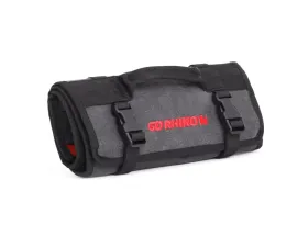 Go Rhino Xventure Gear Tool Roll Small Grey Waxed Canvas with Limited Lifetime Warranty