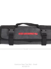 Go Rhino Xventure Gear Tool Roll Small Grey Waxed Canvas with Limited Lifetime Warranty                                     - XG1020-01 - Image 2