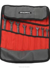 Go Rhino Xventure Gear Wrench Roll Small - Grey Waxed Canvas Tool Storage Bag                                     - XG1050-01 - Image 4