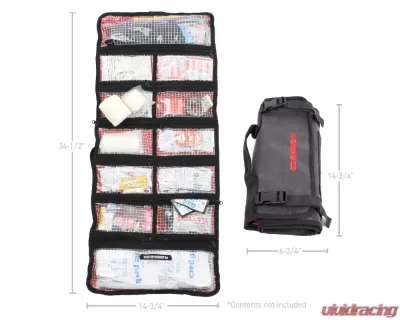 Go Rhino Xventure Gear First Aid Roll, Grey Waxed Canvas, Limited Lifetime Warranty - XG1060-01