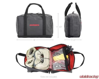 Go Rhino Xventure Gear Recovery Bag - Grey Waxed Canvas, Limited Lifetime Warranty - XG1070-01