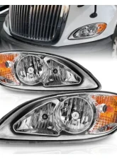 Anzo Crystal Headlights Chrome Housing International Prostar 2008-2016                                     - 131033 - Image 5
