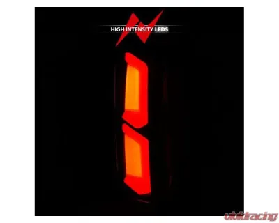 Anzo USA LED Tail Lights w/ Light Bar Black Housing Smoke Lens Chevrolet Tahoe|Suburban 2015-2020 - 311375