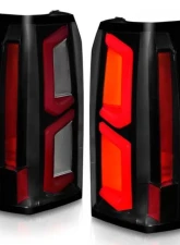 Anzo USA LED Tail Lights w/ Light Bar Black Housing Smoke Lens Chevrolet Tahoe|Suburban 2015-2020                                     - 311375 - Image 7