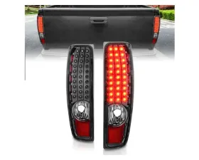 Anzo USA LED Tailights G2 - Black Chevrolet|GMC 2004-2010