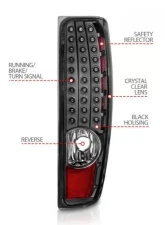 Anzo USA LED Tailights G2 - Black Chevrolet|GMC 2004-2010                                     - 311385 - Image 2