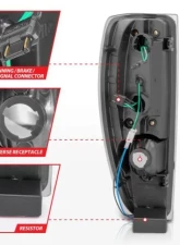 Anzo USA LED Tailights G2 - Black Chevrolet|GMC 2004-2010                                     - 311385 - Image 5