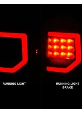 Anzo USA Full LED Tailights Black Housing Clear Lens G2 (w/C Light Bars) Toyota Tundra 2007-2013                                     - 311386 - Image 2