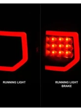 Anzo USA Full LED Tailights Black Housing Smoke Lens G2 (w/C Light Bars) Toyota Tundra 2007-2013                                     - 311387 - Image 5