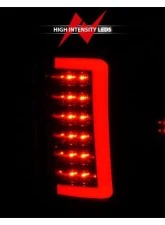 Anzo USA LED Tail Lights w/ Light Bar Black Housing Clear Lens GMC Sierra 2007-2013                                     - 311388 - Image 5
