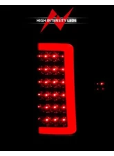 Anzo USA LED Tail Lights w/ Light Bar Black Housing Smoke Lens GMC Sierra 2007-2013                                     - 311389 - Image 6