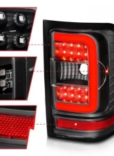Anzo USA LED Tail Lights w/ Light Bar Black Housing Clear Lens Ford Ranger 2001-2011                                     - 311390 - Image 3