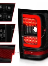 Anzo USA LED Taillights - Black Housing w/ Smoke Lens & Light Bar Ford Ranger 2001-2011                                     - 311391 - Image 3