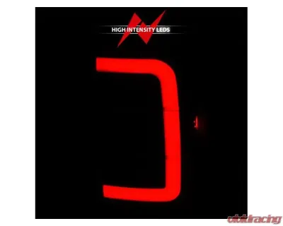 Anzo USA LED Taillights - Black Housing w/ Smoke Lens & Light Bar Ford Ranger 2001-2011 - 311391