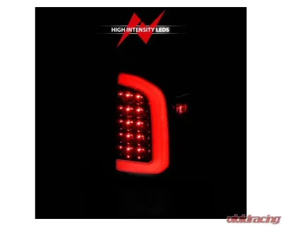 Anzo USA LED Tail Lights - w/ Light Bar Sequential Black Housing & Clear Lens Toyota Tacoma 2016-2021 - 311400