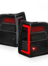 Anzo USA LED Taillights w/ Light Bar Black Housing Smoke Lens Ford Expedition 2007-201                                     - 311409 - Image 7