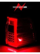 Anzo USA LED Taillights w/ Light Bar Chrome Housing Red/Clear Lens Ford Expedition 2007-2017                                     - 311410 - Image 6