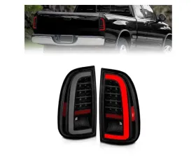 Anzo USA  LED Taillights w/ Light Bar Black Housing Smoke Lens Toyota Tundra 2000-2006